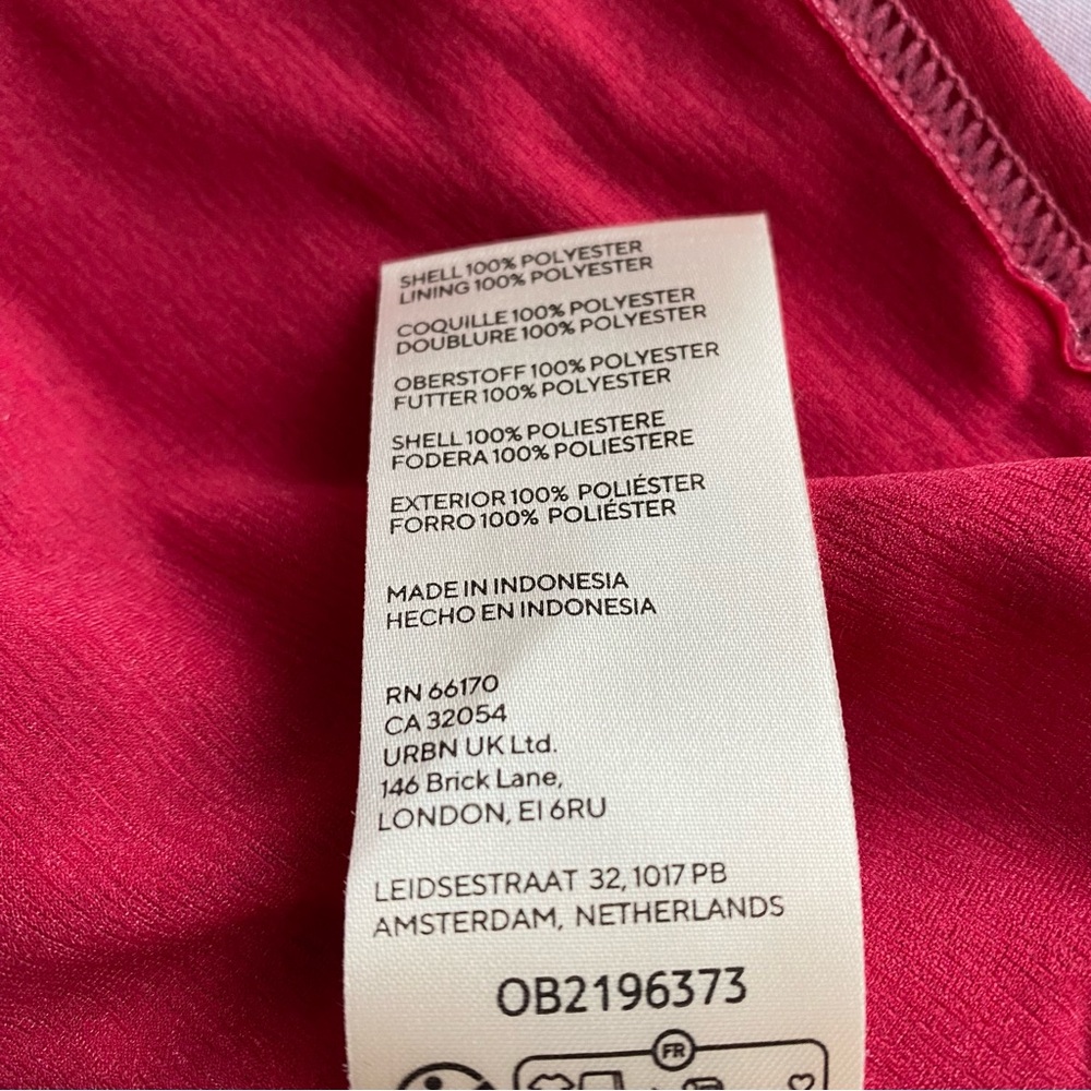 Free People Home Grown Mesh Cardigan Top Roses Magenta Red Floral Small NWOT - Picture 8 of 11